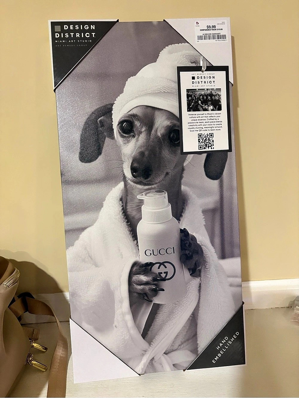 Design District Embellished dachshund Decor